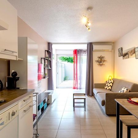 Beau studio avec grande terrasse La Grande Motte Extérieur photo